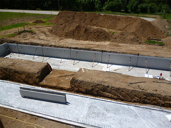 Güllekanal Rinderstall